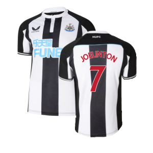 2021-2022 Newcastle United Home Shirt (XL) (Excellent) (JOELINTON 7)