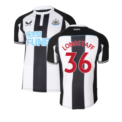 2021-2022 Newcastle United Home Shirt (XL) (Excellent) (LONGSTAFF 36)