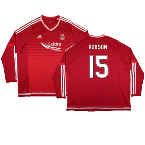 Aberdeen 2015-2016 Home Long Sleeve (3XL) (Excellent) (Robson 15)