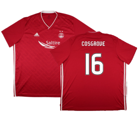 Aberdeen 2018-19 Home Shirt (S) (Excellent) (Cosgrove 16)