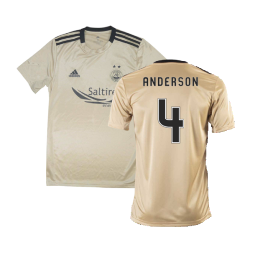 Aberdeen 2019-20 Away Shirt (L) (Very Good) (Anderson 4)