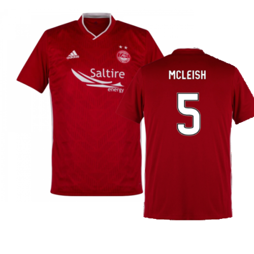 Aberdeen 2019-20 Home Shirt (XS) (Excellent) (McLeish 5)