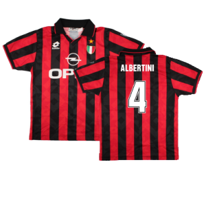 AC Milan 1994-96 Home Shirt (M) (Excellent)