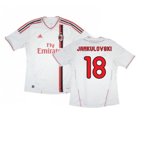 AC Milan 2011-12 Away Shirt (XXL) (Good) (Jankulovski 18)