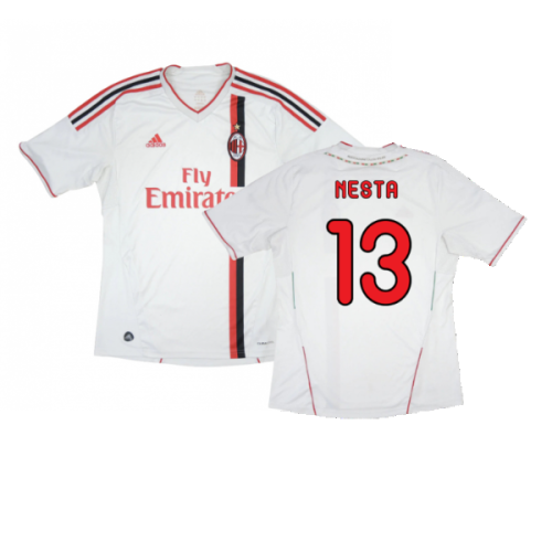 AC Milan 2011-12 Away Shirt (XXL) (Good) (Nesta 13)