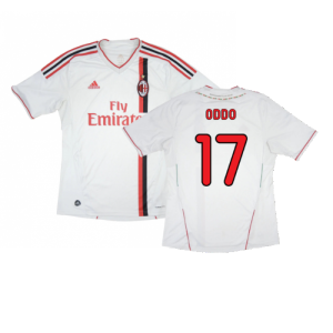 AC Milan 2011-12 Away Shirt (XXL) (Good) (Oddo 17)