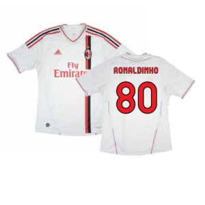 AC Milan 2011-12 Away Shirt (XXL) (Good) (Ronaldinho 80)