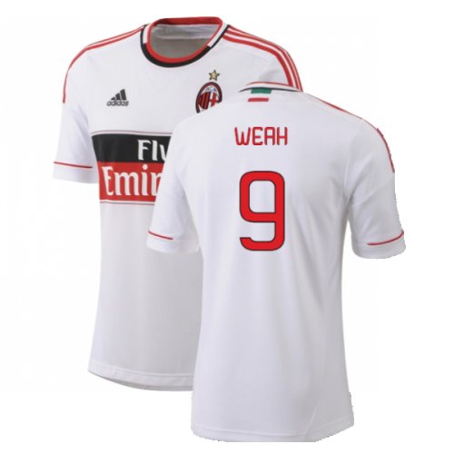 AC Milan 2012-13 Away Shirt (M) (Good) (Weah 9)