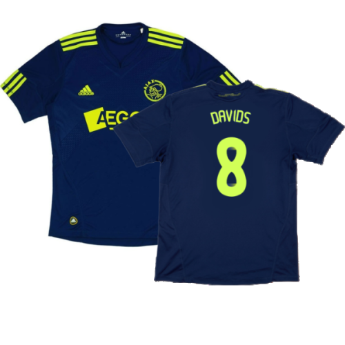 Ajax 2010-11 Away Shirt (XL) (Excellent) (Davids 8)