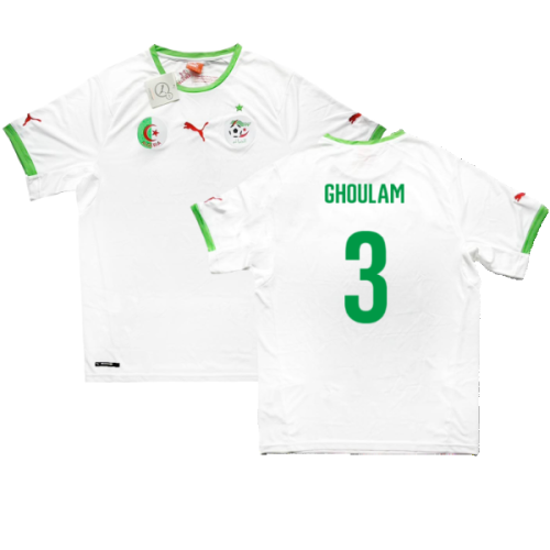 Algeria 2014-15 Home Shirt (M) (Ghoulam 3) (Fair)