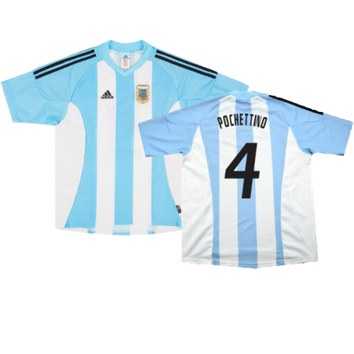 Argentina 2002-04 Home Shirt (L) (Excellent) (Pochettino 4)