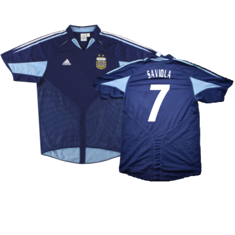 Argentina 2004-05 Away Shirt (L) (Excellent) (Saviola 7)