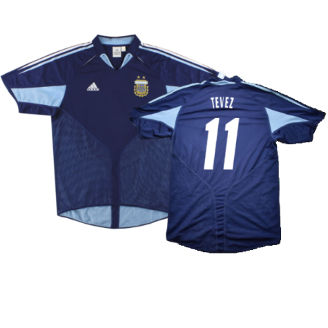 Argentina 2004-05 Away Shirt (L) (Excellent) (Tevez 11)