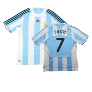 Argentina 2008-09 Home Shirt (S) (Very Good) (Palacio 7)