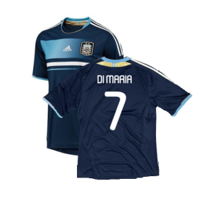 Argentina 2011-2012 Away Shirt (Good) (Di Maria 7)