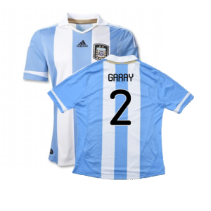 Argentina 2011-2012 Home Shirt (L) (Good) (Garay 2)