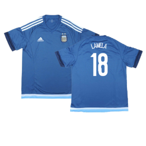 Argentina 2015-16 Away Shirt (Mint) (Lamela 18)