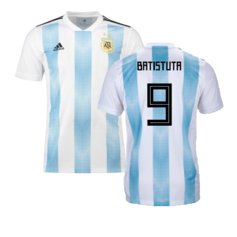 Argentina 2018-19 Home Shirt (XL) (Excellent) (Batistuta 9)