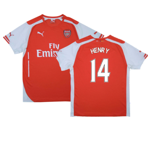 Arsenal 2014-15 Home Shirt (S) (Excellent) (Henry 14)