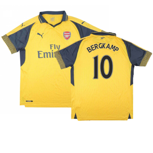 Arsenal 2016-17 Away Shirt (Ozil #11) (XL) (Very Good) (BERGKAMP 10)