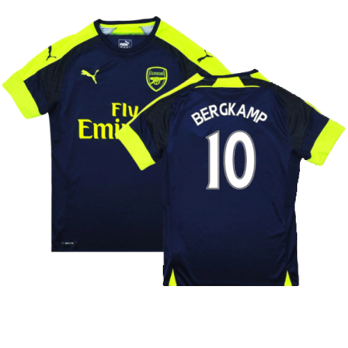 Arsenal 2016-17 Third Shirt (L) (Mint) (BERGKAMP 10)