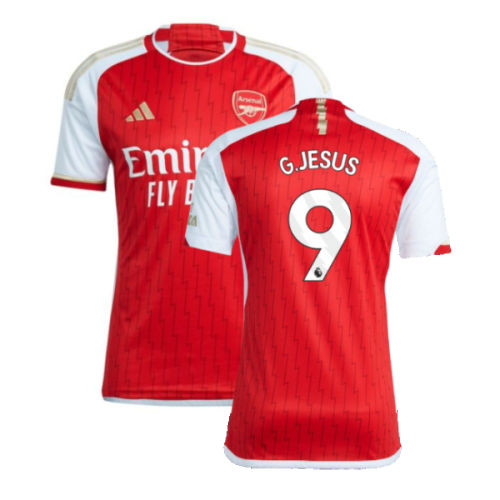 Arsenal 2023-24 Home Shirt (XXLB) (G.Jesus 9) (Excellent)