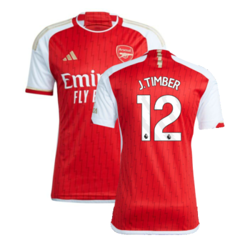 Arsenal 2023-24 Home Shirt (XXLB) (J.Timber 12) (Excellent)