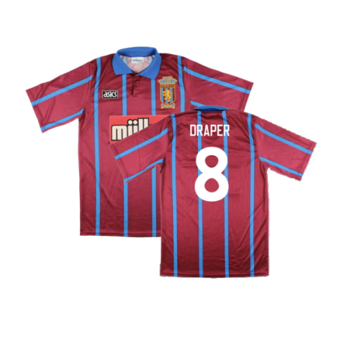 Aston Villa 1993-95 Home (XL) (Excellent) (Draper 8)