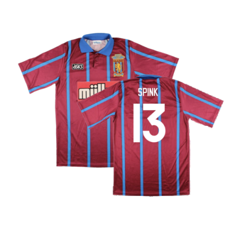 Aston Villa 1993-95 Home (XL) (Excellent) (Spink 13)