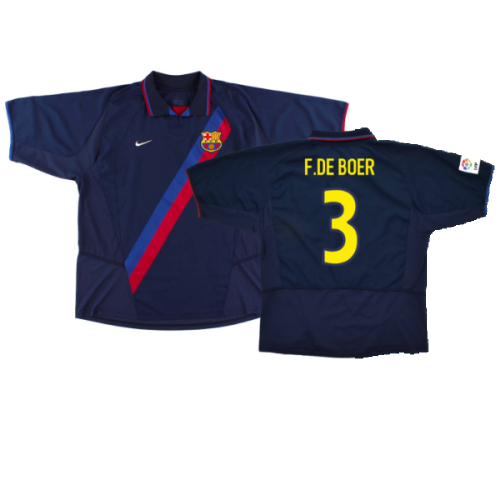 Barcelona 2002-04 Away (Excellent) (F.De Boer 3)