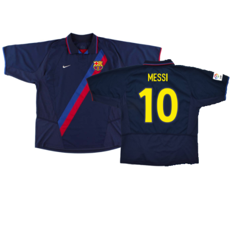 Barcelona 2002-04 Away (Excellent) (Messi 10)