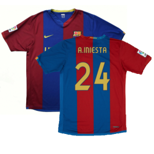 Barcelona 2006-07 Home Shirt (M) (Very Good)