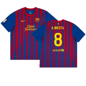 Barcelona 2011-12 Home Shirt (S) (Very Good)