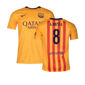 Barcelona 2015-16 Away Shirt (2XL) (Mint) Barcelona 2015-16 Away Shirt (2XL) (Mint)