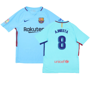 Barcelona 2017-18 Away Shirt (2XL) (Very Good)