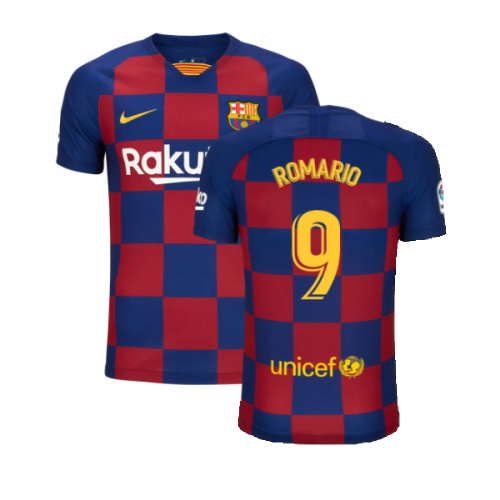 Barcelona 2019-20 Home Shirt (S) (BNWT) (ROMARIO 9)