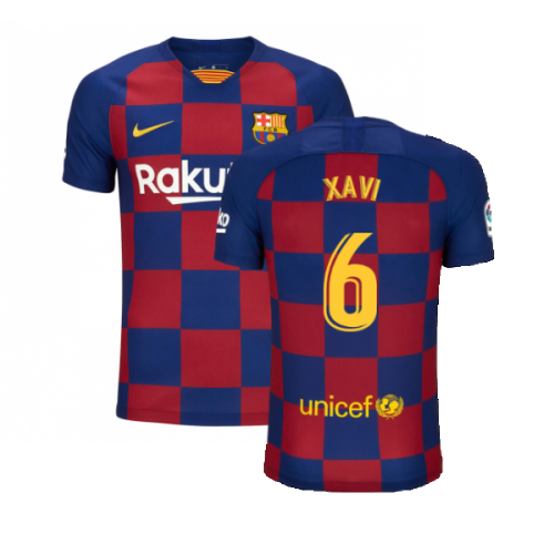 Barcelona 2019-20 Home Shirt (S) (BNWT) (XAVI 6)