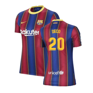 Barcelona 2020-21 Home Shirt (Womens) (Large 16-18) (Excellent) (DECO 20) Barcelona 2020-21 Home Shirt (Womens) (Large 16-18) (Excellent) (DECO 20)