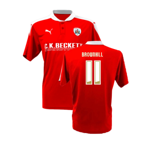 Barnsley 2015-16 Home Shirt (M) (Excellent) (Brownhill 11)