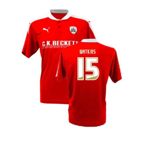 Barnsley 2015-16 Home Shirt (M) (Excellent) (Watkins 15)