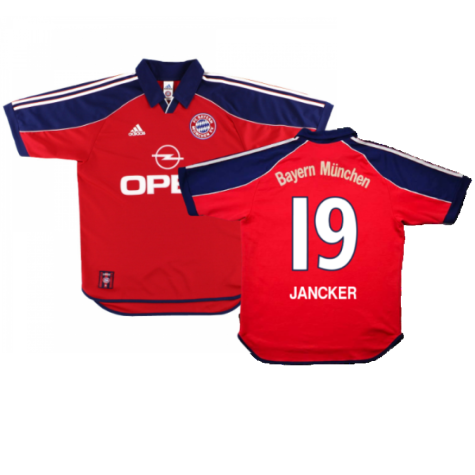 Bayern Munich 1999-01 Home Shirt (XL) (Very Good) (Jancker 19)