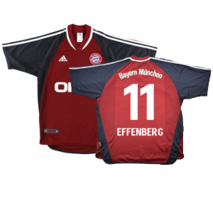 Bayern Munich 2001-02 Home Shirt (S) (Good) (Effenberg 11)