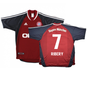 Bayern Munich 2001-02 Home Shirt (S) (Good) (Ribery 7)