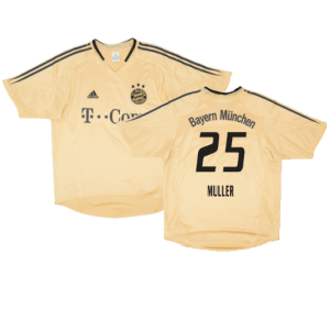Bayern Munich 2004-06 Away Shirt (S) (Very Good) (Muller 25) Bayern Munich 2004-06 Away Shirt (S) (Very Good) (Muller 25)