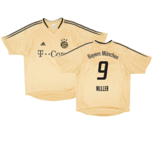 Bayern Munich 2004-06 Away Shirt (S) (Very Good) (Muller 9) Bayern Munich 2004-06 Away Shirt (S) (Very Good) (Muller 9)