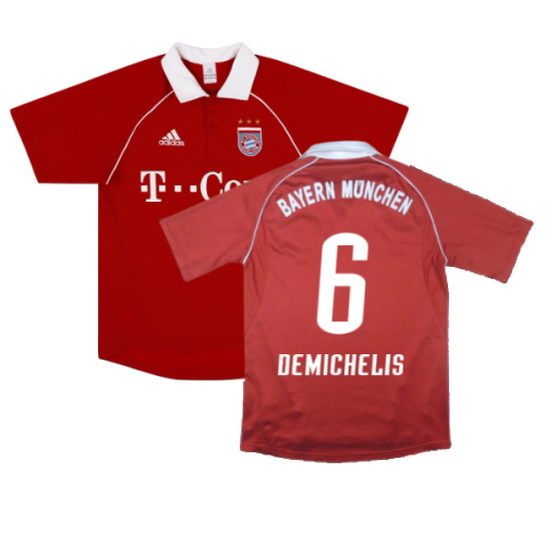 Bayern Munich 2005-06 Home Shirt (Good) (Demichelis 6)