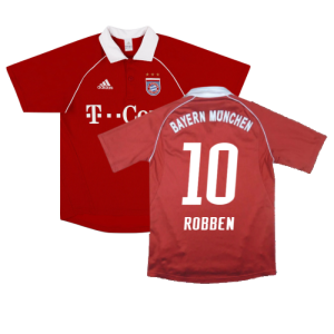 Bayern Munich 2005-06 Home Shirt (Excellent) (Robben 10)