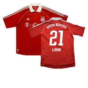 Bayern Munich 2006-07 Home Shirt (Very Good) (Lahm 21)