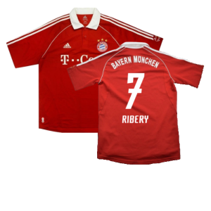 Bayern Munich 2006-07 Home Shirt (Excellent) (Ribery 7)