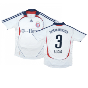 Bayern Munich 2006-08 Away Shirt (S) (Excellent) (Lucio 3) Bayern Munich 2006-08 Away Shirt (S) (Excellent) (Lucio 3)